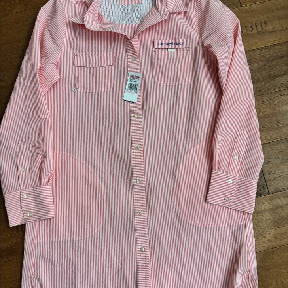 Vineyard vines harbor swim cover up- size 10 new with tags - Picture 3 of 7